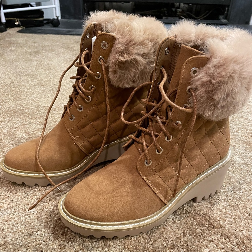 Tan Boots
